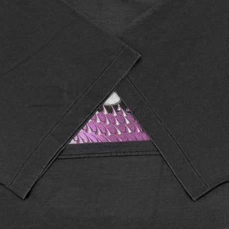 THE ROLLING STONES PURPLE SPIKE TONGUE BLACK FITS XL 1885