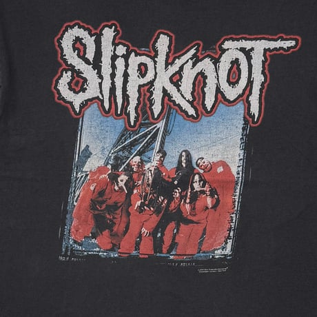Slipknot 2000 RED COVERALL MEMBER BACK RED BARCODE LOGO FITS XL 7505