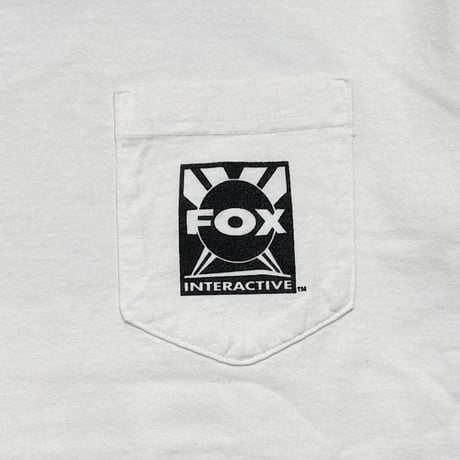 INDEPENDENCE DAY MOVIE PROMO POCKET TEE WHITE MURINA LARGE 2251