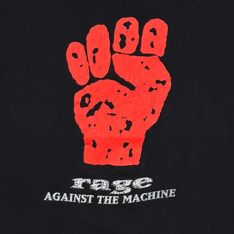 RAGE AGAINST THE MACHINE ANGRY FIST BLACK GIANT XL 3484