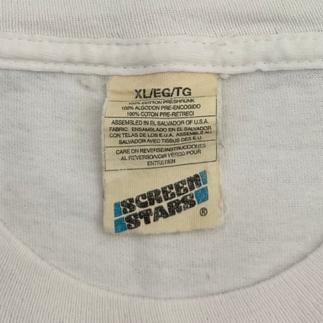 Newport ORANGE TEXT SCREEN STARS XL 8043