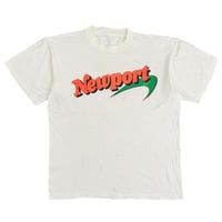 Newport ORANGE TEXT GREEN LINE WHITE FITS XL 2387