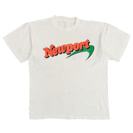 Newport ORANGE TEXT GREEN LINE WHITE FITS XL 2387