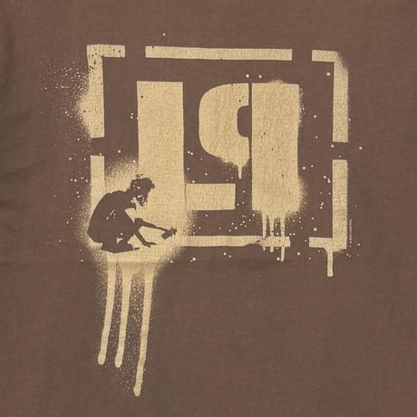 LINKIN PARK METEORA 2003 LP LOGO BROWN MATFIA'S MEDIUM 9539