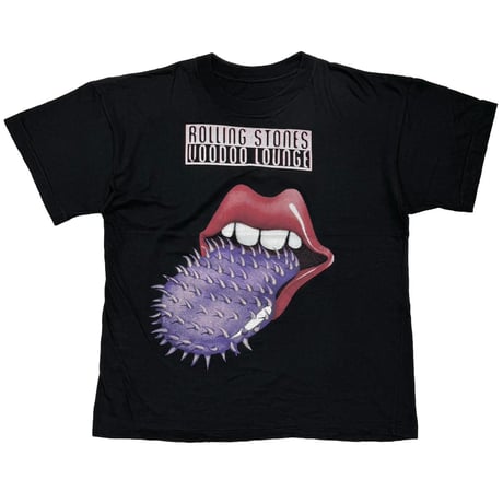 THE ROLLING STONES PURPLE SPIKE TONGUE VOODOO LOUNGE BOOTLEG FITS XL 8123