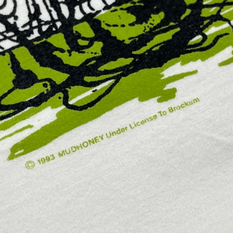 MUD HONEY MEMBER GRAPHIC WHITE BROCKUM XL 9397
