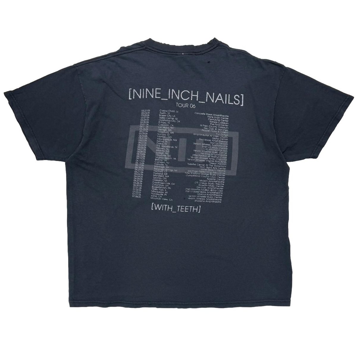 NINE INCH NAILS WITH TEETH 2006 FRONT TOUR 06 B