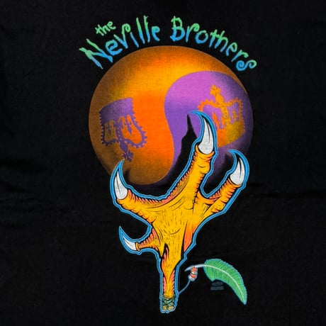 THE NEVILLE BROTHERS TOUR 1993 BLACK HANES XXL 1780