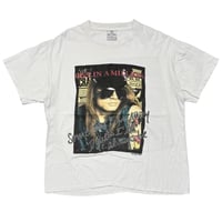 GUNS N' ROSES AXEL ROSE 1989 ONE IN A MILLION WHITE BROCKUM XL 0709