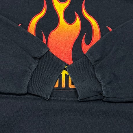 HARLEY DAVIDSON EMBLEM ON FIRE SLEEVE FLAME ALABAMA LS XL 0788