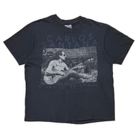 CARLOS SANTANA BLUCE FOR SAVADOR 1988 HANES LARGE 0849