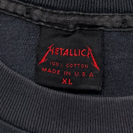 METALLICA PUSHEAD UNFORGIVEN METALLICA TAG XL 7520