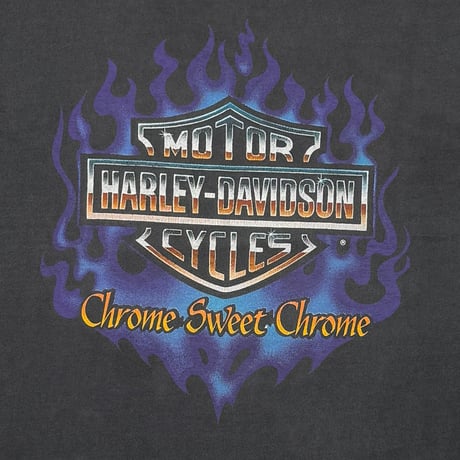 HARLEY DAVIDSON 1995 CHROME SWEET CHROME PACIFIC HONOLULU HAWAII LARGE 1208