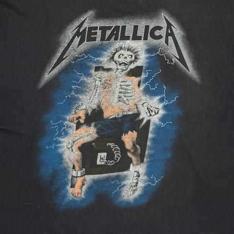 METALLICA 1989 RIDE THE LIGHTNING SLEEVELESS FITS XL 1247