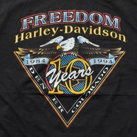HARLEY DAVIDSON 	1984 FREEDOM 10YEAR DENVER COLORADO XL 9365