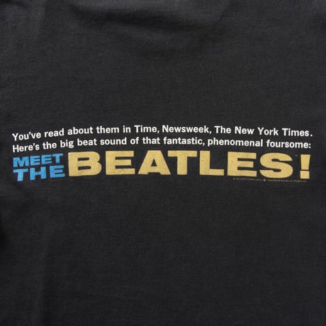THE BEATLES 1992 MEET THE BEATLES ! GILDAN LARGE 1571