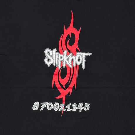 Slipknot FRONT NUMBERS BACK FIRST ALBUM JACKET BLUE GRAPE XL 7514