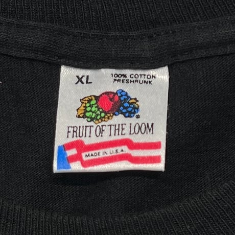 Apple MULTI COLOR TEXT FRUIT OF THE LOOM XL 0876