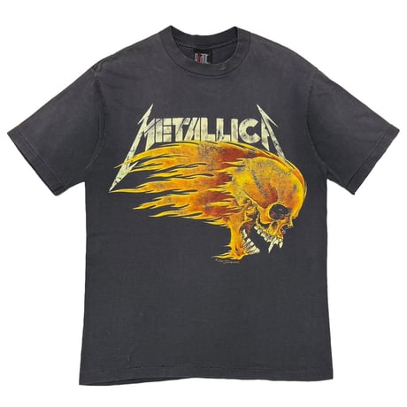 METALLICA PUSHEAD SIDE FLAMING VAMPIRE SKULL GIANT BY TEEJAYS LARGE 3744