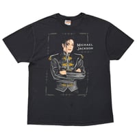 MICHAEL JACKSON DANGEROUS KING OF POP BLACK HANES XL 3659