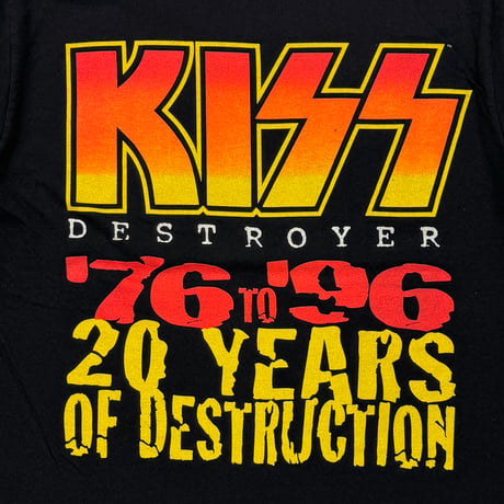 KISS 76 TO 96 20YEARS OESTRUCTION ALL SPORT LARGE 1872