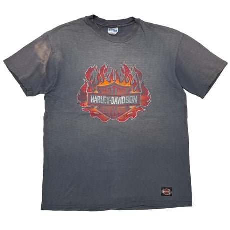 HARLEY DAVIDSON FLAMING EMBLEM LAS VEGAS HANES XL 0305