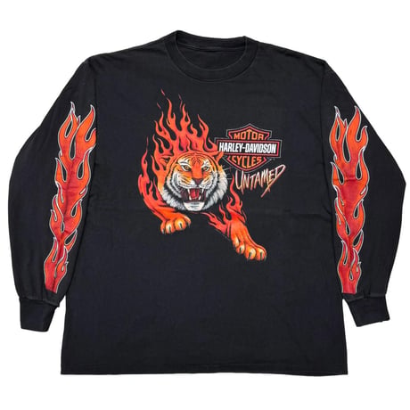 HARLEY DAVIDSON UNTAMED TIGER ORANGE FLAME LS XL 2506