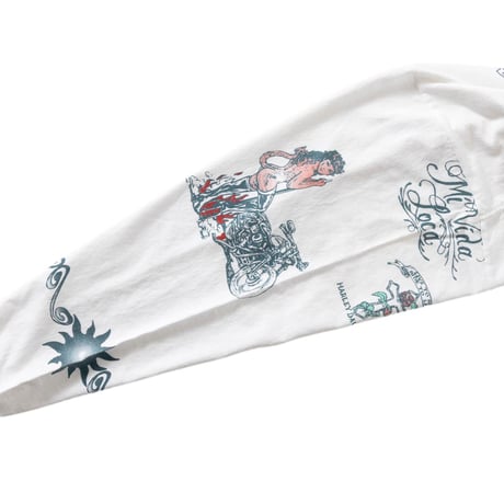 DENNIS RODMAN TATTOO LS WHITE XL 0265