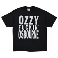 OZZY OSBOURNE OZZY FUCK IN' OSBOURNE HANES LARGE 1636