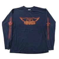 AEROSMITH NEON SIGN LOGO LS NAVY OPTIMA XL 9973