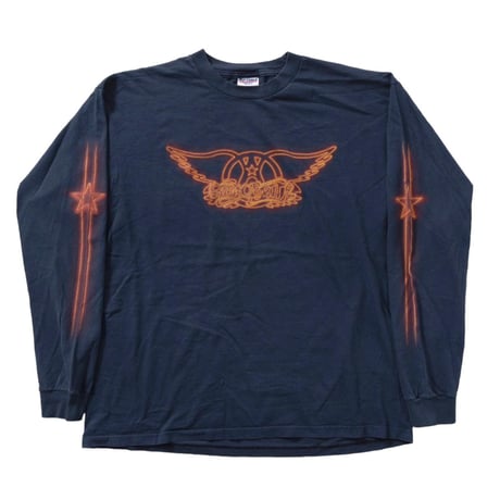 AEROSMITH NEON SIGN LOGO LS NAVY OPTIMA XL 9973