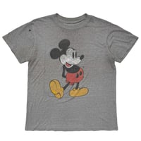 DISNEY VINTAGE CLASSIC MICKEY ASH GREY FITS LARGE 0524