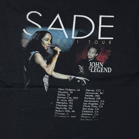 SADE TOUR 2011 JHON LEGEND ALSTYLE XL 9439