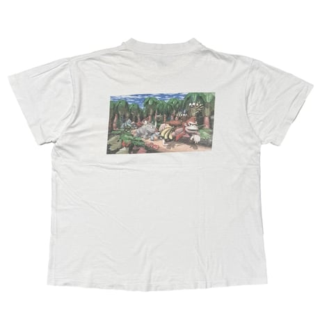 NINTENDO DONKEY KONG WHITE POCKET TEE DELTA LARGE 0136