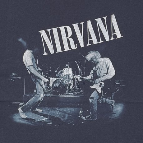 NIRVANA Y2K FROM THE MUDDY BANKS NAVY FITS XL 8195
