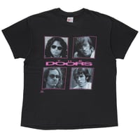 THE DOORS MONOCHROME SQUARE MEMBER PORTRAIT HANES XL 1008