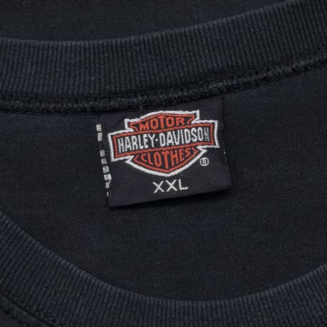HARLEY DAVIDSON BLUE EMBLEM FLAME LS XXL 2910