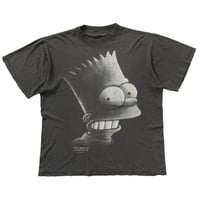 THE SIMPSONS BART MONOCHROME BIG FACE FITS XL 0495