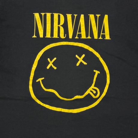 NIRVANA SMILE DGC ARM PRINT FRUIT OF THE LOOM XL 1328