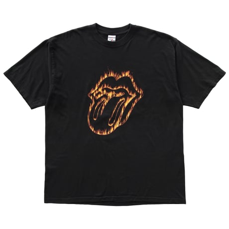 THE ROLLINIG STONES FLAMING TONGUE LUCKS EUROPEAN TOUR 2003 JERZEES LARGE 1562
