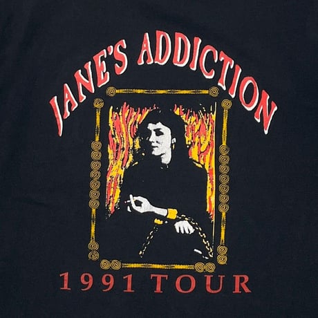 JANE'S ADDICTION 1991 TOUR DOUBLE SIDE FITS XL 9421