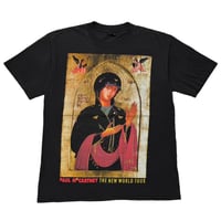 PAUL McCARTNEY BIKER LIKE ICON THE NEW WORLD TOUR FITS XL 4273