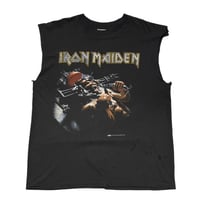 IRON MAIDEN MAN OF THE EDGE SLEEVELESS WINTERLAND FITS XL 0640