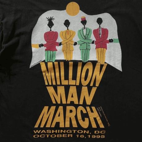 MILLION MAN MARCH WASHINGTON, DC OCTOBER 16 1995 FITS XL 0938