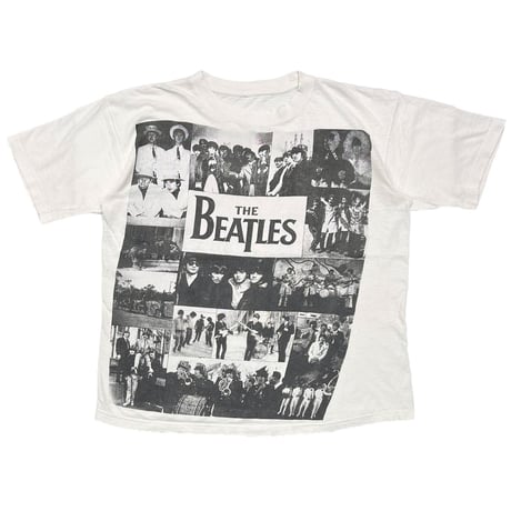 THE BEATLES HELTER SKELTER PHOTO PRINT WHITE FITS LARGE 0588