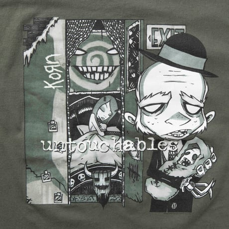 KORN UNTOUCHABLES WORLD TOUR 2002 KHAKI XL 1637