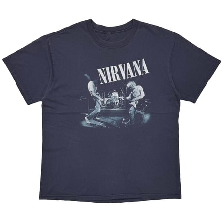 NIRVANA Y2K FROM THE MUDDY BANKS NAVY FITS XL 8195