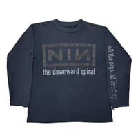 NINE INCH NAILS 1994 THE DOWNWARD SPIRAL LS ALL SPORT LARGE 0806