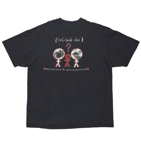 SEBADOH MORE SCIENCE FOR MORE SCIENCE HIGH BLACK HANES XL 3532
