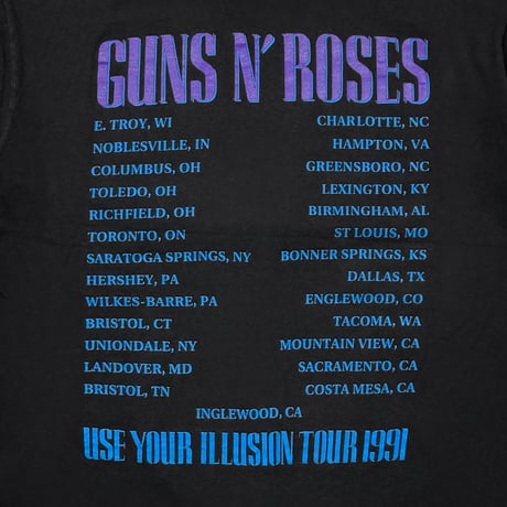 GUNS N' ROSES USE YOUR ILLUSION 2 BROCKUM LARGE 0751
